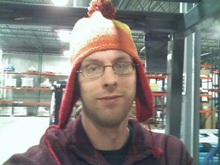 I was an awesome fork lift driver. Cunning hat, don’t you think?
